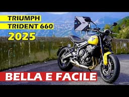 Test Triumph Trident 660 2025 con Triumph Salerno