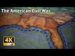 The Civil War Animated Battle Map | 4K Restoration