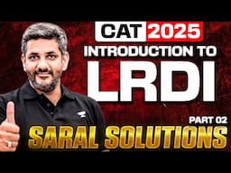 CAT 2025: The #1 Logical Reasoning & Data Interpretation Session 02 🔥