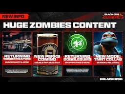 HUGE Black Ops 6 Zombies Content Found | Double Tap, Wunderwaffe & TMNT Mode… (SNEAK PEEK)