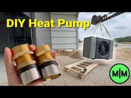 Installing the heat pump in my new Workshop | Max Maker Dream Workshop Ep. 6