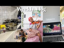 Weekly Vlog: Learning a new hobby,Running errands, calm days in my life