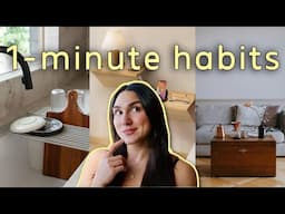 15 1-Minute Habits for an Organized Home