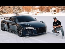 Surprising Myself With My 2nd Twin-Turbo V10 Audi R8! *NEW WINTER BEATER*