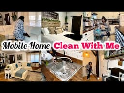 *New* Double Wide Mobile Home Clean with Me | Cleaning Motivation | Cook With Me | Homemaking Queen