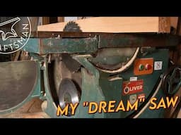 The Two-Bladed Monster Saw: 1940's Oliver Table Saw