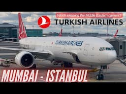 Turkish Airlines from INDIA | Mumbai to Istanbul | Turkish Airlines Economy Class | Trip Report