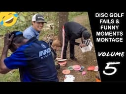 DISC GOLF FAILS & FUNNY MOMENTS SUPER MONTAGE |  VOLUME *5*  |  (EPISODES 49-63)