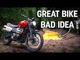 I nearly drowned it: 2025 Triumph Scrambler 1200X tested off road and on road