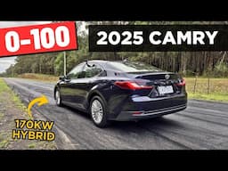 2025 Toyota Camry Hybrid review: 0-100 & POV test drive