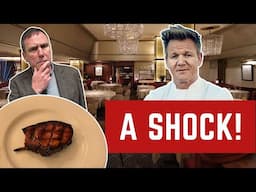 I Review GORDON RAMSAY'S EXPENSIVE £120 SAVOY GRILL RESTAURANT! A SHOCK!