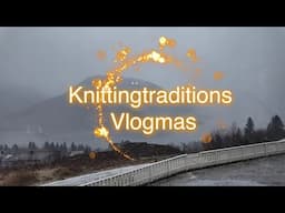 Knitting Traditions Vlogmas part 2: sewng project bags, cermaic class and a christmas bake night