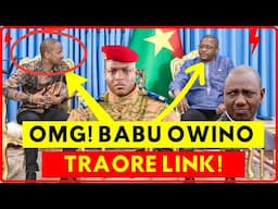 William Ruto PANICS as Babu Owino Meets Burkina Faso’s Ibrahim Traore – SHOCKING Alliance Exposed!