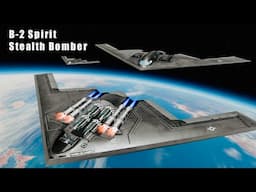 B-2 Spirit Stealth Bomber: The Ghost in the Sky | How It Works? @Learnfromthebase