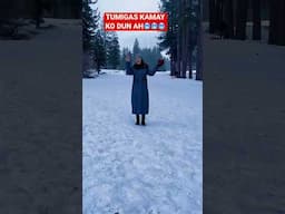 SNOW FUN AT SOUTH LAKE TAHOE #shorts #shortvideo #laketahoe