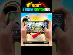 World's Fastest 2 Finger Custom HUD - Free Fire 🔥| Top 3 Pro Custom HUD In 2024