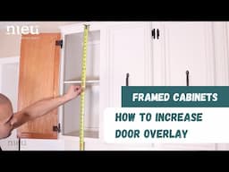 Framed Cabinets   How to Determine Hinge Overlay