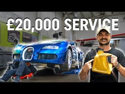 Why A Bugatti Veyron Oil Change Costs £20,000!