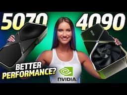 NVIDIA RTX 5070 vs 4090 Comparison: Is the 4090 OBSOLETE?! (2025 GPU Battle)