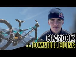 THROWBACK: DOWNHILL BIKE TESTING + NEW CAMERA TESTING IN CHAMONIX | Finn Iles