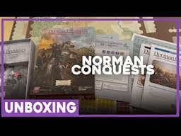 Unboxing | Norman Conquests | GMT Games | The Players' Aid