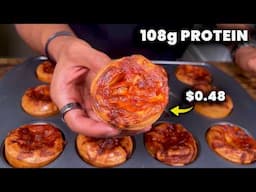 Cheap Protein Pizza Bites to Meal Prep (addicting)