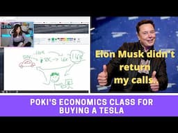 Poki's economics class for buying a Tesla