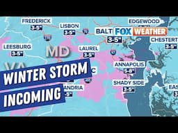 Monster Storm Could Bring Heaviest Snow To Mid-Atlantic