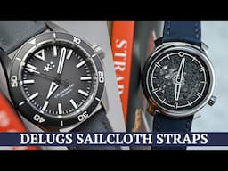 Sailcloth straps unlike any other - Delugs Sailcloth - MING, Tudor, Sinn, Christopher Ward