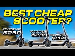 Best E-Scooter Under $300? Segway E2 vs NIU KQi100 vs VMAX VX5