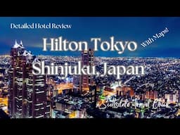 Hilton Tokyo in Shinjuku - Detailed Hotel Review With Maps