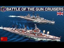 Russian Sverdlov Cruiser vs UK HMS Belfast Cruiser | Sea Power