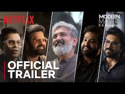 Modern Masters: S.S.Rajamouli Official Trailer | Netflix India | FC Studios | Applause Entertainment