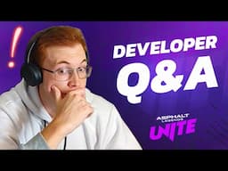 A Car *FASTER* Than The Devel??? | Asphalt Legends Unite Developers Q&A!