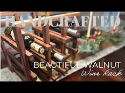 Amazing Wine Rack Build: Turning Rough #Wood into Something Beautiful