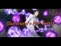 Summon for PVP Askin and test in Lieutenant Seat Brave Battle Bleach Brave Souls