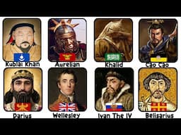 The Greatest Conquerors & Generals of All Time