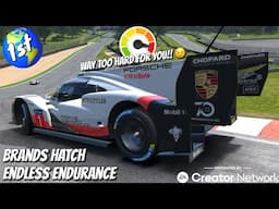 Porsche 919 Hybrid Evo •  The Impossible Race at Brands Hatch!!