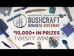 Enter to win MASSIVE prize bundles from the SimpleShot Bushcraft Bonanza Giveaway!