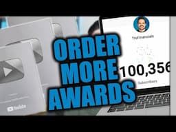 How to Buy More Silver Play Button Awards for 100,000 Subscriber Channel 2025