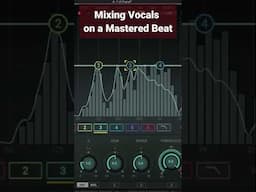 Mixing Vocals on a Mastered Beat: Get Your Vocals To Sit Perfectly Inside The Beat #vocalmixing