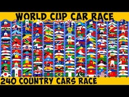 World Cup Car Race - 240 Country Cars