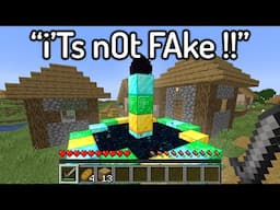 The FUNNIEST FAKE Minecraft Speedruns of 2023...