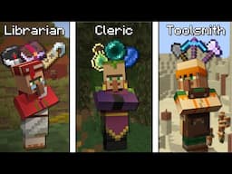 All Minecraft Villagers And Their Trades