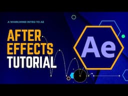 Beginner Adobe After Effects (AE) Intro Tutorial 2023 - Bouncing Ball