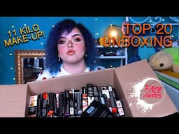 11 KILO MAKE- UP 😱 UNBOXING TOP 20 I NYX FACE AWARDS GERMANY 2019