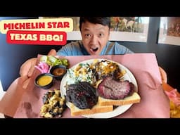 1 Michelin Star ⭐️ TEXAS BBQ! Trying “NEW SCHOOL" Texas BBQ in Austin Texas 🍖