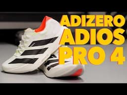 adidas Adizero Adios Pro 4 Initial Review | Is This adidas’ Best Race Day Shoe Yet?