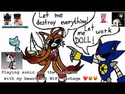 Playing Sonic.EXE the disaster with my beautiful WiFi garbage 😻😻🥰❤️