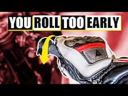 Motorcycle Riders – You Accelerate Too Early